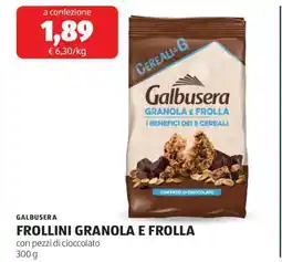 ALDI FROLLINI GRANOLA E FROLLA offerta