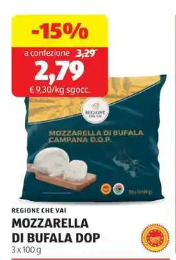 ALDI Mozzarella di bufala DOP offerta
