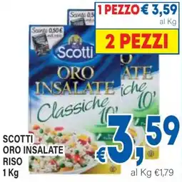 DEM Scotti oro insalate riso offerta