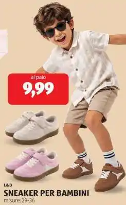 ALDI SNEAKER PER BAMBINI offerta