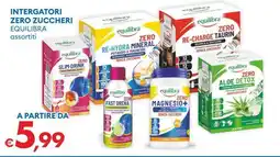 MD Discount EQUILIBRA ZERO ZUCCHERI assortiti offerta