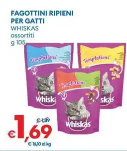 MD Discount FAGOTTINI RIPIENI PER GATTI offerta