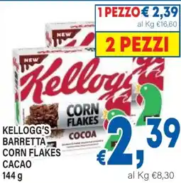 DEM Kellogg's barretta corn flakes cacao offerta