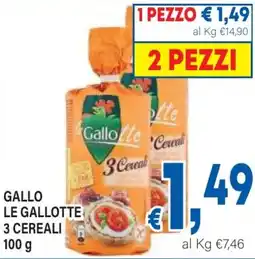 DEM Gallo le gallotte 3 cereali offerta