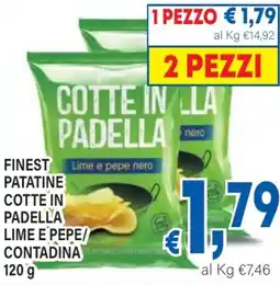 DEM Finest patatine cotte in padella lime e pepe/ contadina offerta