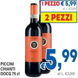 DEM Piccini chianti docg offerta