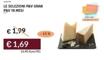 Prezzemolo e Vitale Le selezioni p&v gran p&v 18 mesi offerta