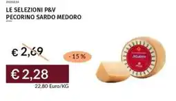 Prezzemolo e Vitale Le selezioni p&v pecorino sardo medoro offerta