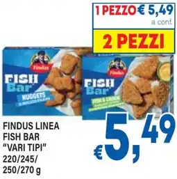 DEM Findus linea fish bar offerta