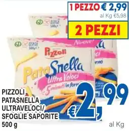 DEM Pizzoli patasnella ultraveloci sfoglie saporite offerta