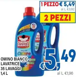 DEM Omino bianco lavatrice offerta