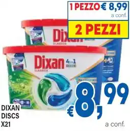 DEM Dixan discs x21 offerta