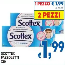 DEM Scottex fazzoletti x10 offerta