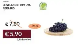 Prezzemolo e Vitale Le selezioni p&v uva nera bio offerta