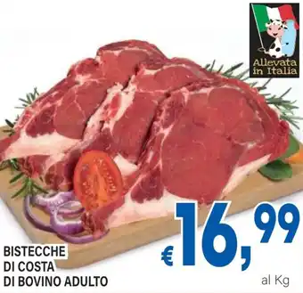 DEM Bistecche di costa di bovino adulto offerta