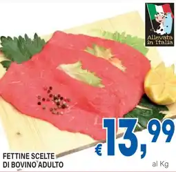 DEM Fettine scelte di bovino adulto offerta