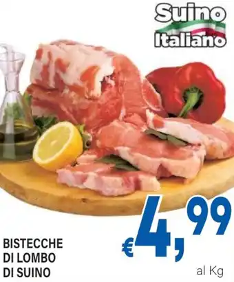 DEM Bistecche di lombo di suino offerta