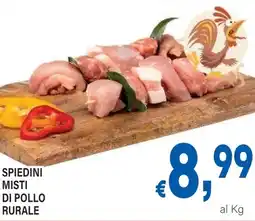 DEM Spiedini misti di pollo rurale offerta