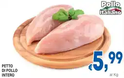 DEM Petto di pollo intero offerta