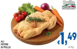 DEM Ali intere di pollo offerta