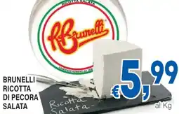 DEM Brunelli ricotta di pecora salata offerta