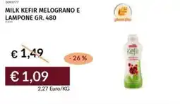 Prezzemolo e Vitale Milk kefir melograno e lampone offerta