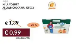 Prezzemolo e Vitale Mila yogurt all'albicocca offerta