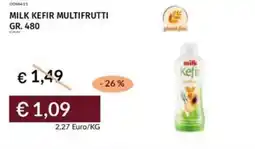 Prezzemolo e Vitale Milk kefir multifrutti offerta