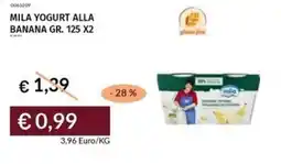 Prezzemolo e Vitale Mila yogurt alla banana offerta