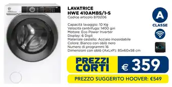 HOOVER LAVATRICE HWE 410AMBS/1-S