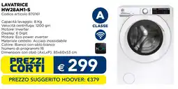 Esselunga HOOVER LAVATRICE HW28AM1-S offerta