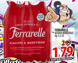 Il Genio Supermercato Ferrarelle acqua minerale offerta
