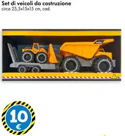 Tedi Set di veicoli da costruzione offerta
