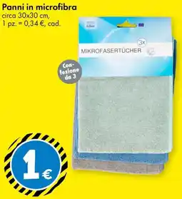 Tedi Panni in microfibra offerta