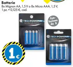 Tedi TEDI POWER Batterie offerta