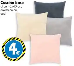 Tedi Cuscino base offerta