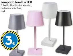 Tedi Lampada touch a LED offerta