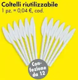 Tedi Coltelli riutilizzabile offerta