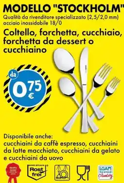 Tedi Coltello, forchetta, cucchiaio, forchetta da dessert o cucchiaino offerta