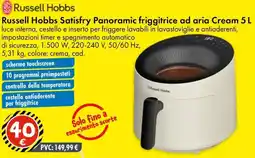 Tedi Russell Hobbs Satisfry Panoramic friggitrice ad aria Cream offerta