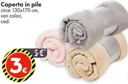 Tedi Coperta in pile offerta