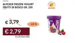 Prezzemolo e Vitale Alpeker frozen yogurt frutti di bosco offerta