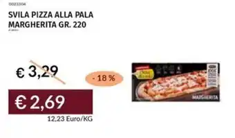 Prezzemolo e Vitale Svila pizza alla pala margherita offerta