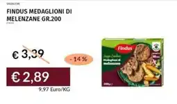 Prezzemolo e Vitale Findus medaglioni di melenzane offerta