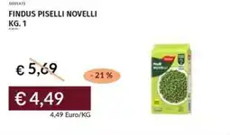 Prezzemolo e Vitale Findus piselli novelli offerta