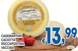 DEM Cademartori caciotta roccapontina vaccina offerta