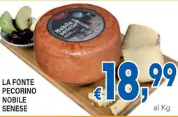 DEM La fonte pecorino nobile senese offerta