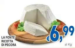 DEM La fonte ricotta di pecora offerta