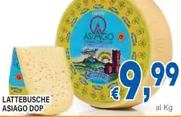 DEM Lattebusche asiago dop offerta