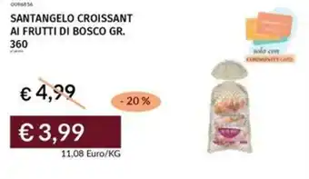 Prezzemolo e Vitale Santangelo croissant ai frutti di bosco offerta